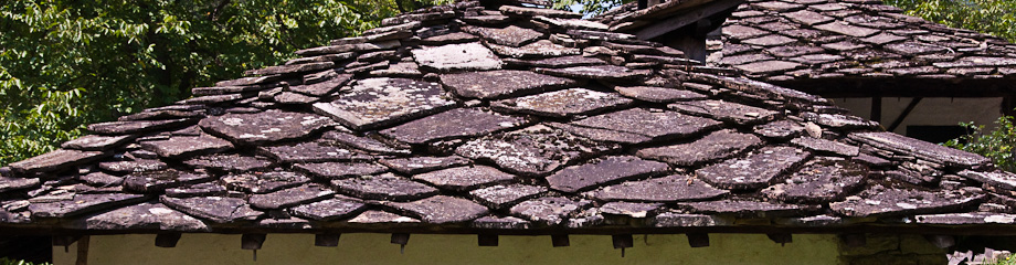 Stone Roof Tiles in Etura, Bulgaria