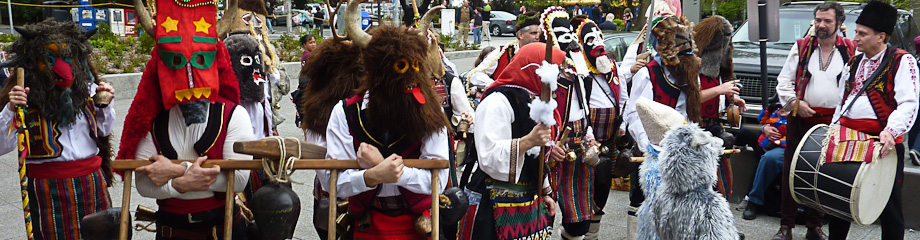 Kukeri Parade, Folklife Festival, 2011